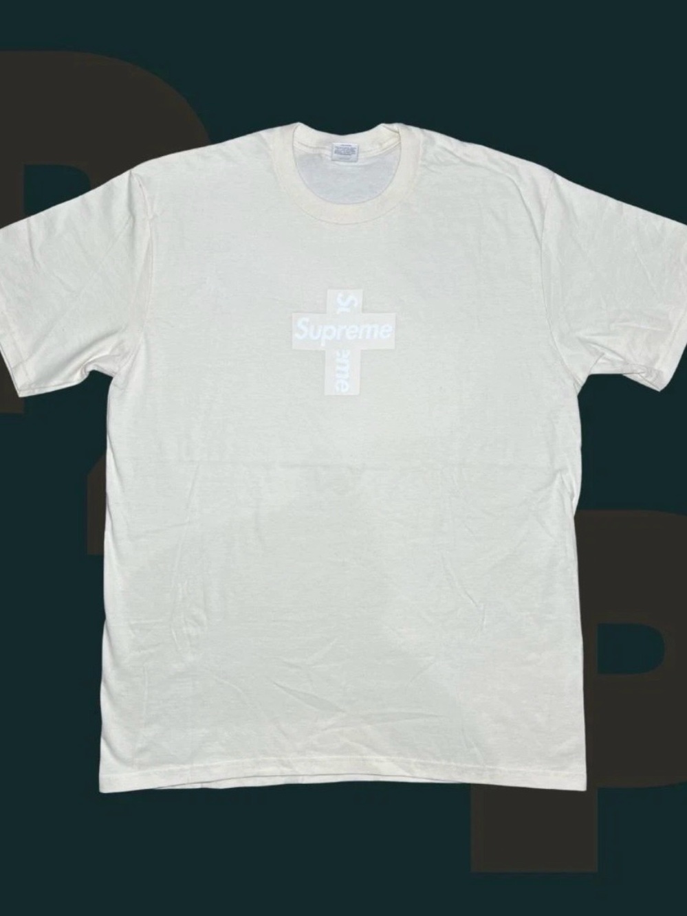 Supreme Cross Box Logo Tee (Large)